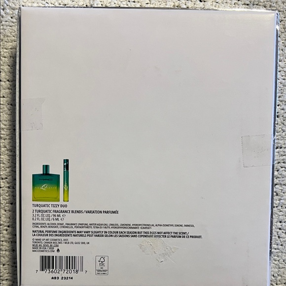 MAC Cosmetics Turquatic Tizzy Duo - Green and Yellow - Picture 2 of 4